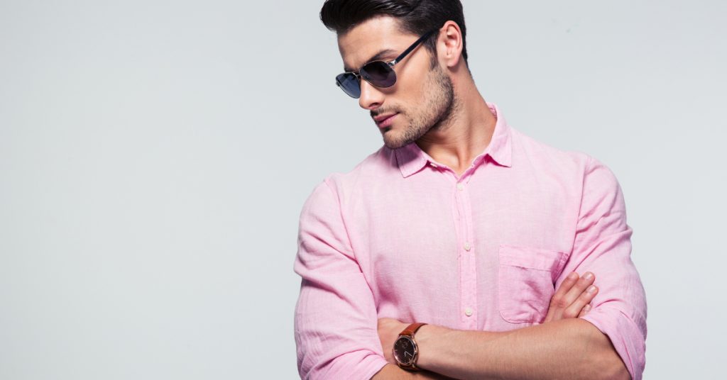 what to wear with a pink shirt